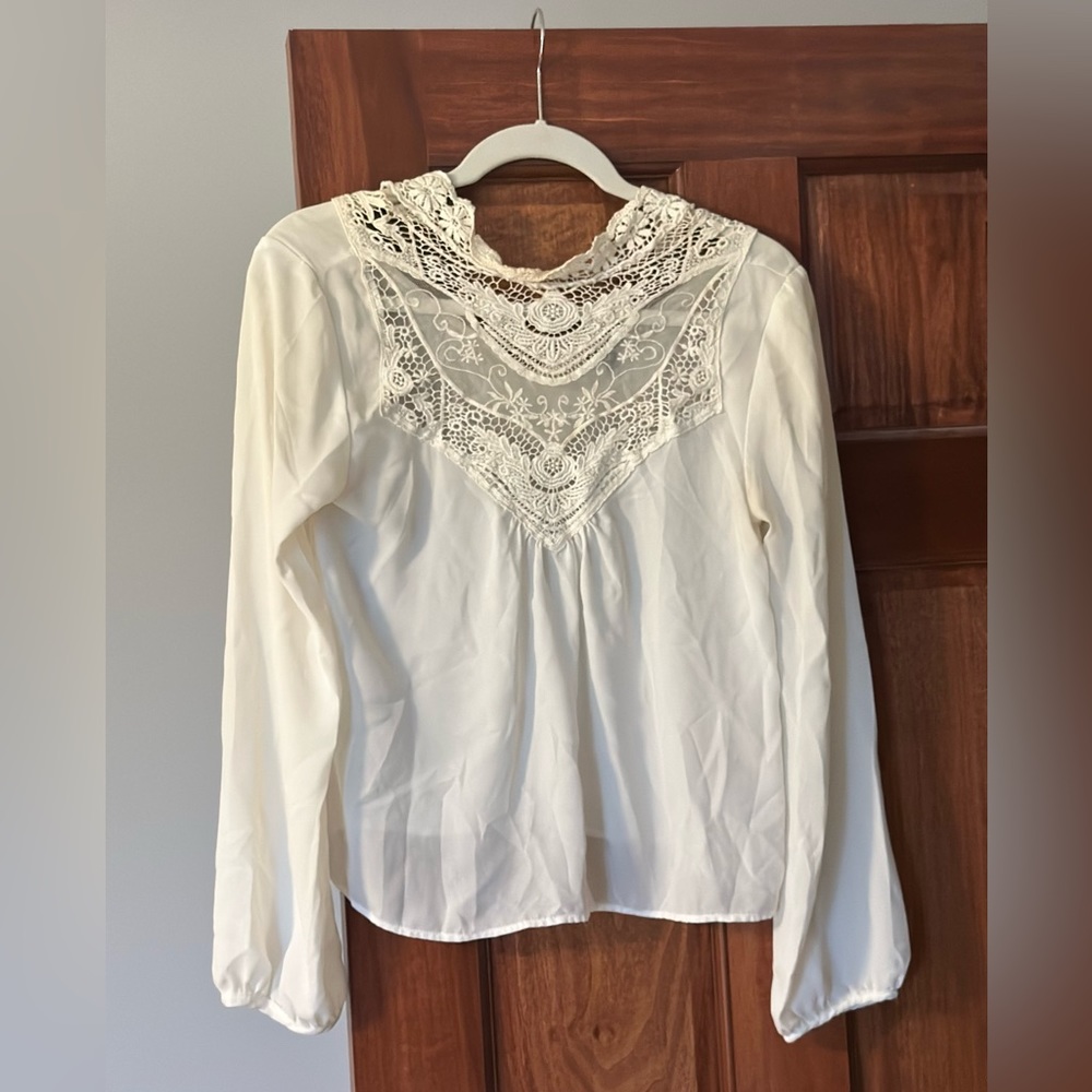 Charlotte Russe White Blouse